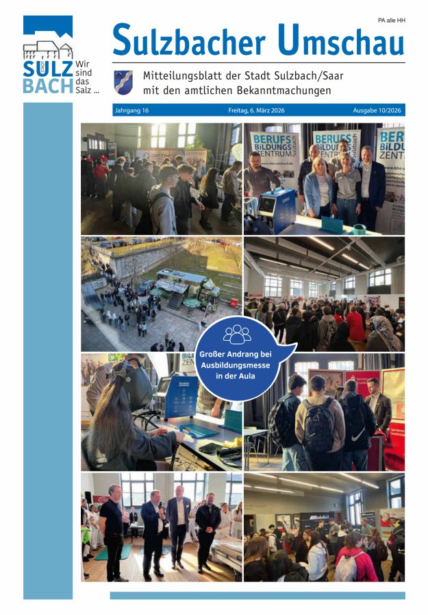 Sulzbacher Umschau Titelblatt 10/2026