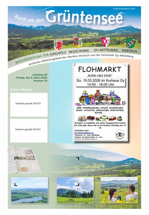 Rund um den Grüntensee Titelblatt 10/2026