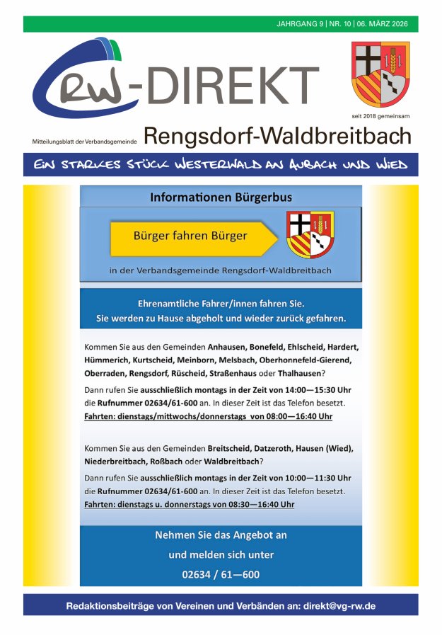 RW-Direkt Titelblatt 10/2026