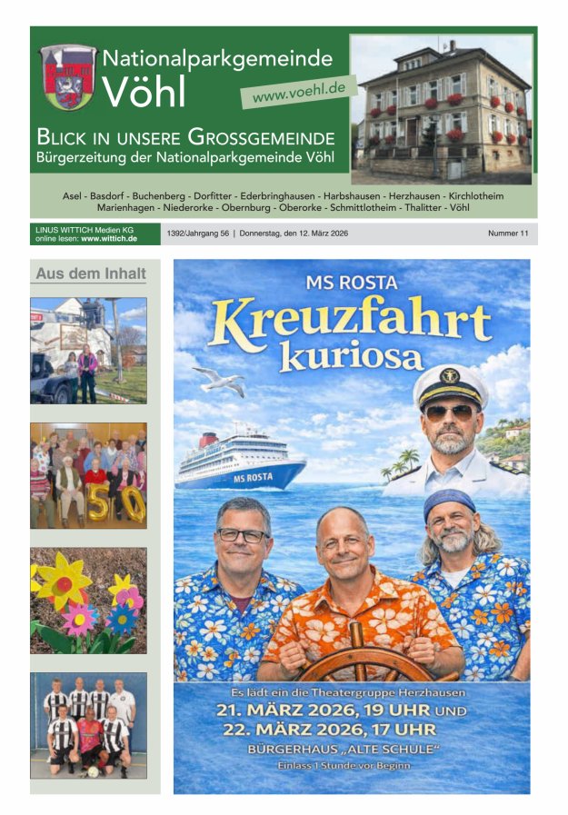 Blick in unsere Grossgemeinde Titelblatt 11/2026