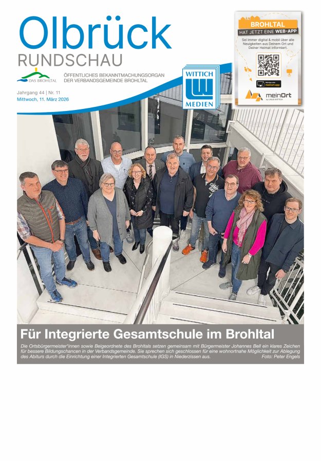Olbrück Rundschau Titelblatt 11/2026