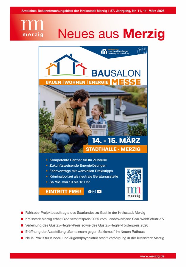 Neues aus Merzig Titelblatt 11/2026