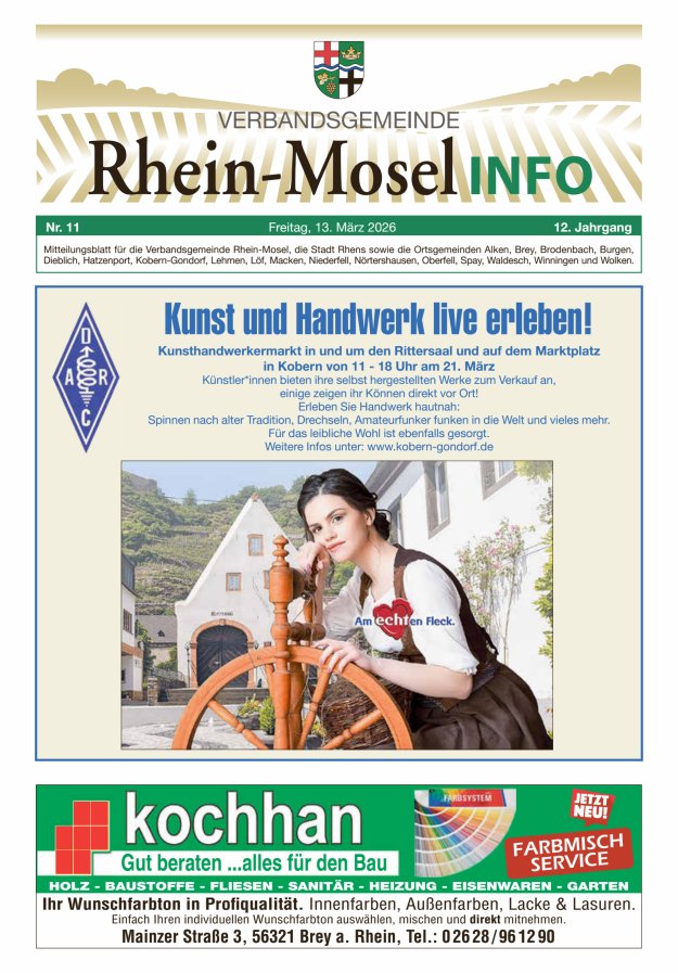 Rhein-Mosel Info Titelblatt 11/2026
