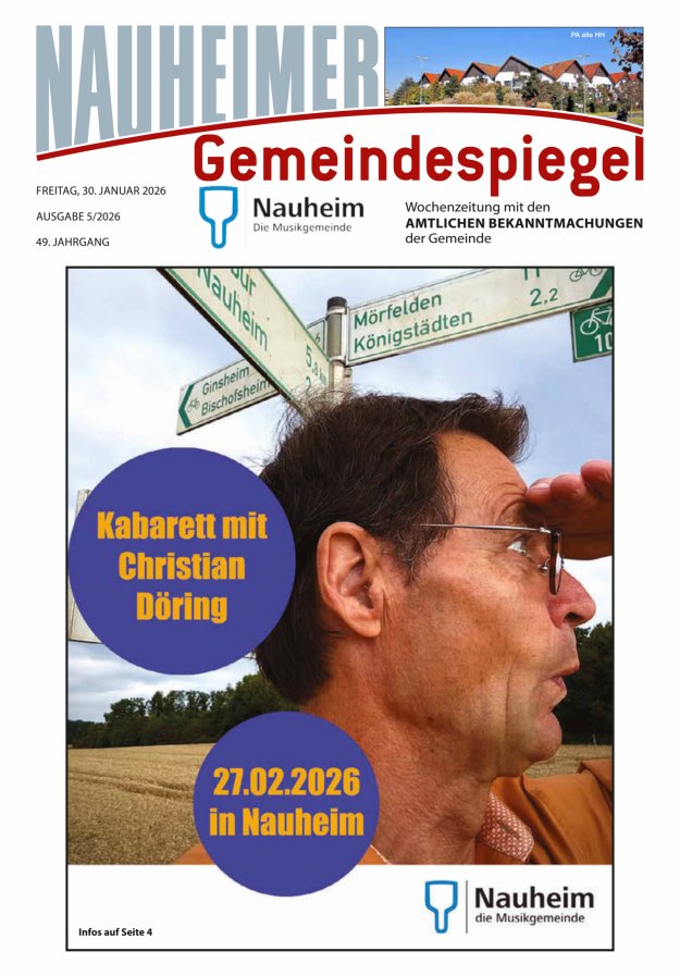 Nauheimer Gemeindespiegel Titelblatt 05/2026