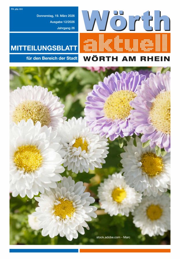 Wörth aktuell Titelblatt 12/2026