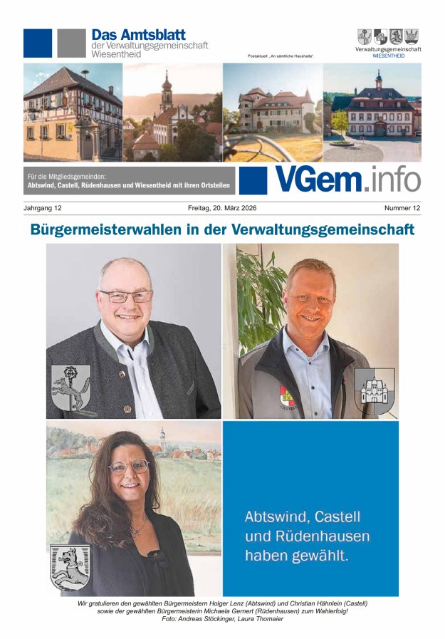 Wiesentheid Titelblatt 12/2026