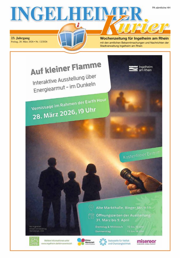 Ingelheimer Kurier Titelblatt 12/2026