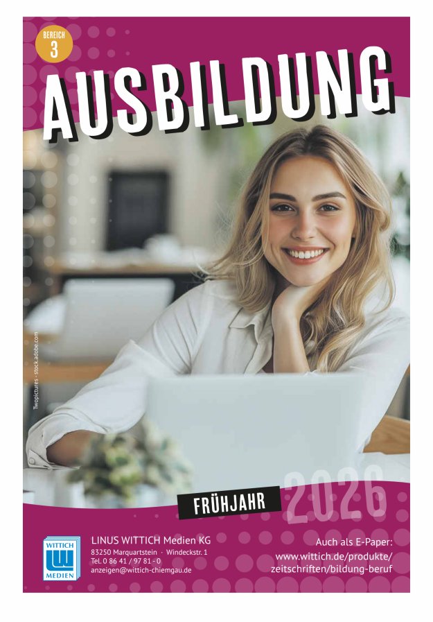 Ausbildungsratgeber Rupertiwinkl Titelblatt 08/2026