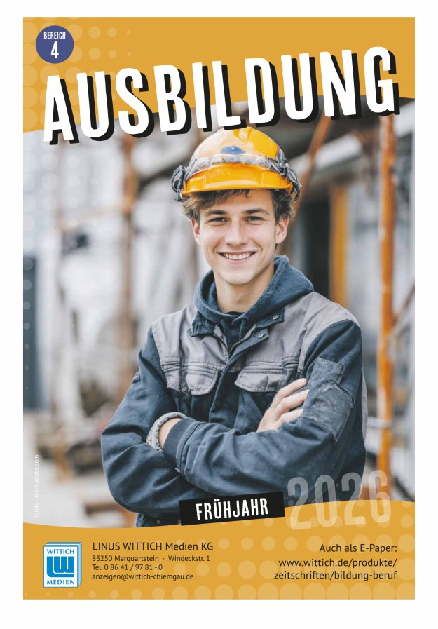 Ausbildungsratgeber Inntal Titelblatt 06/2026