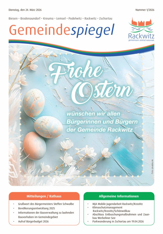 Gemeindespiegel Titelblatt 01/2026