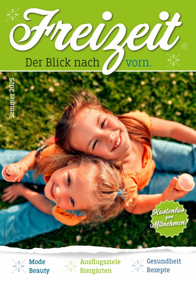 Freizeit - Der Blick nach vorn Titelblatt 01/2025