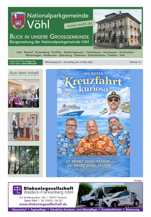 Blick in unsere Grossgemeinde Titelblatt 12/2026
