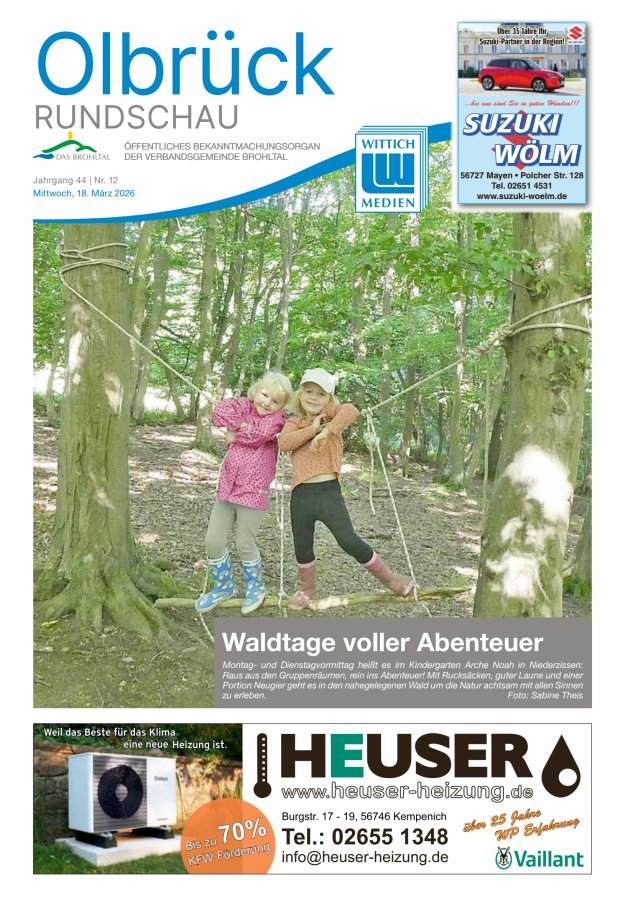 Olbrück Rundschau Titelblatt 12/2026