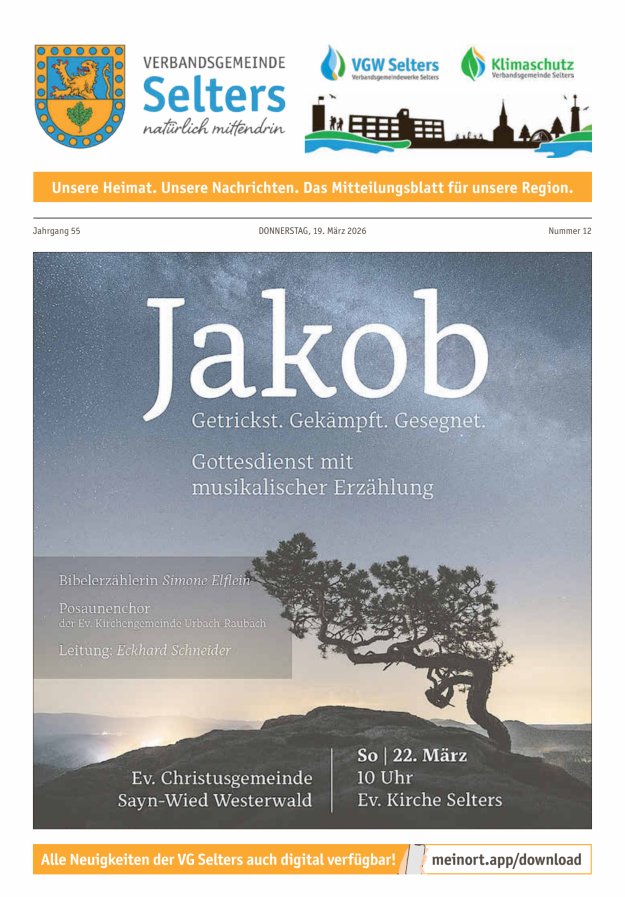 Unsere Verbandsgemeinde Selters Ww Titelblatt 12/2026