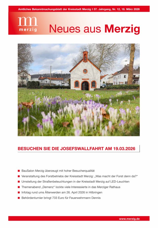 Neues aus Merzig Titelblatt 12/2026