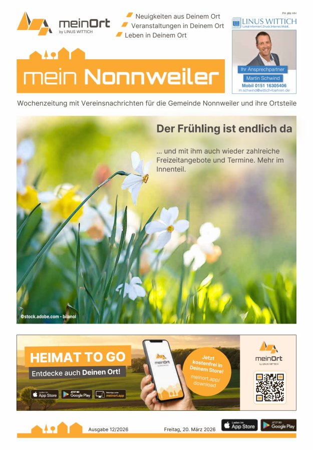 mein Nonnweiler Titelblatt 12/2026