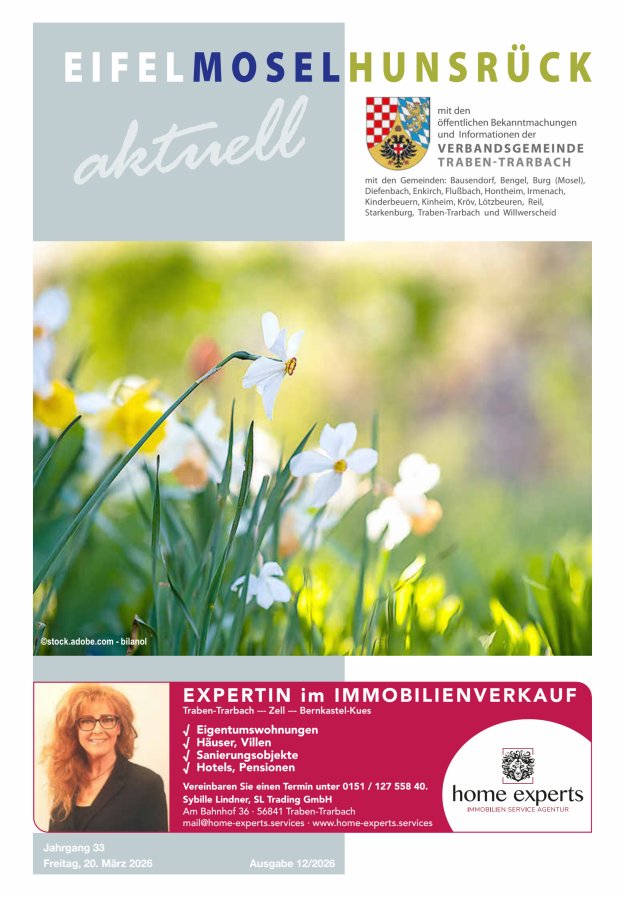 Eifel-Mosel-Hunsrück aktuell VG Traben-Trarbach Titelblatt 12/2026