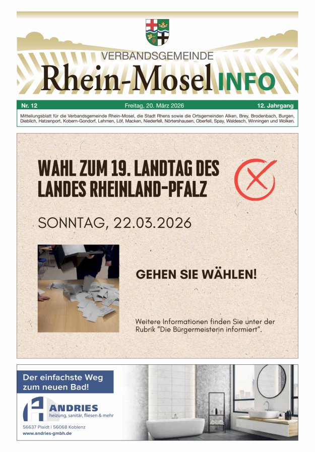 Rhein-Mosel Info Titelblatt 12/2026