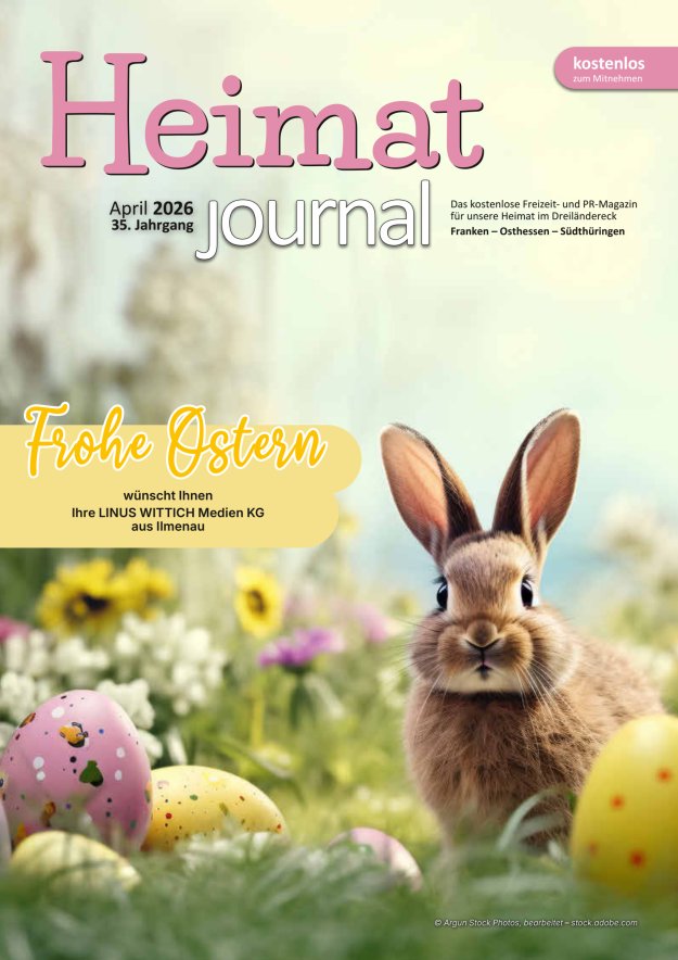"Heimatjournal" im Dreiländereck Franken-Osthessen-Südthüringen Titelblatt 03/2026