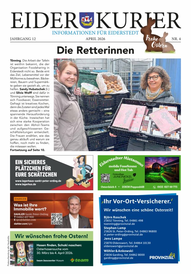 Eider-Kurier Titelblatt 04/2026