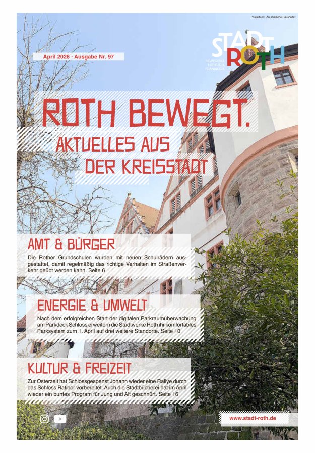 Roth bewegt. Titelblatt 97/2026