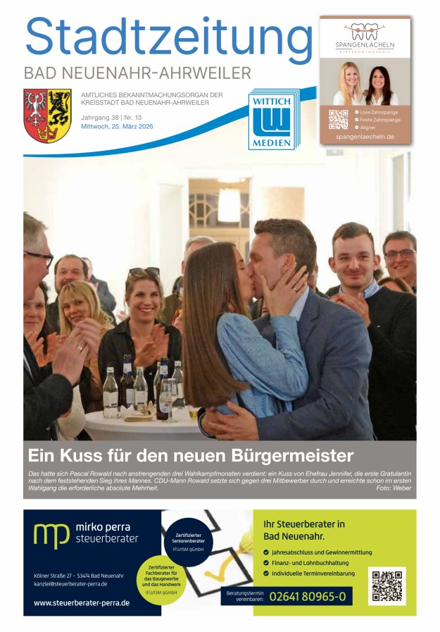 Stadtzeitung Bad Neuenahr-Ahrweiler Titelblatt 13/2026