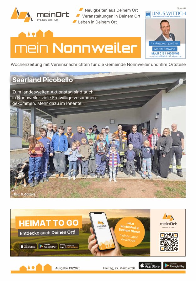 mein Nonnweiler Titelblatt 13/2026