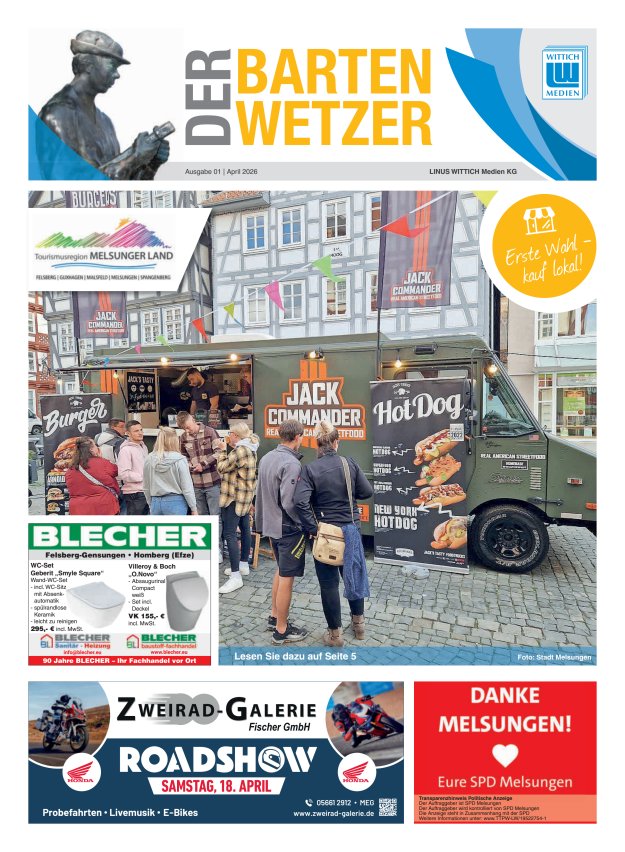 Der Bartenwetzer Titelblatt 01/2026