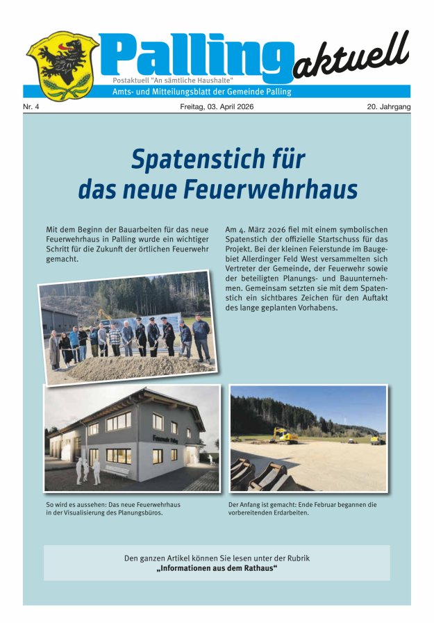 Palling Titelblatt 04/2026