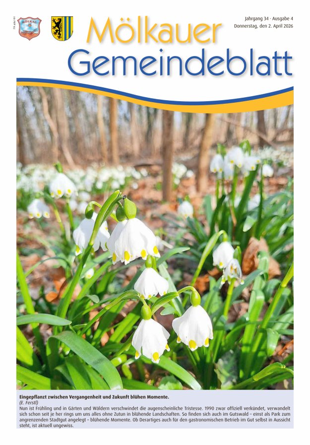 Mölkauer Gemeindeblatt Titelblatt 04/2026