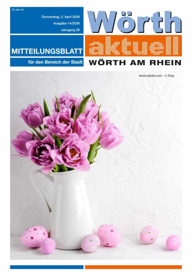 Wörth aktuell Titelblatt 14/2026