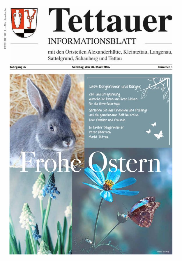 Tettauer Informationsblatt Titelblatt 03/2026