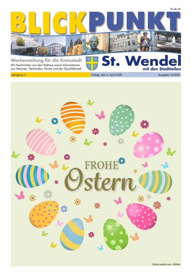 Blickpunkt St Wendel Titelblatt 14/2026