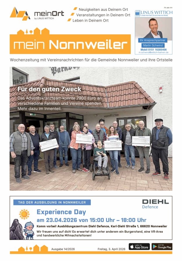 mein Nonnweiler Titelblatt 14/2026