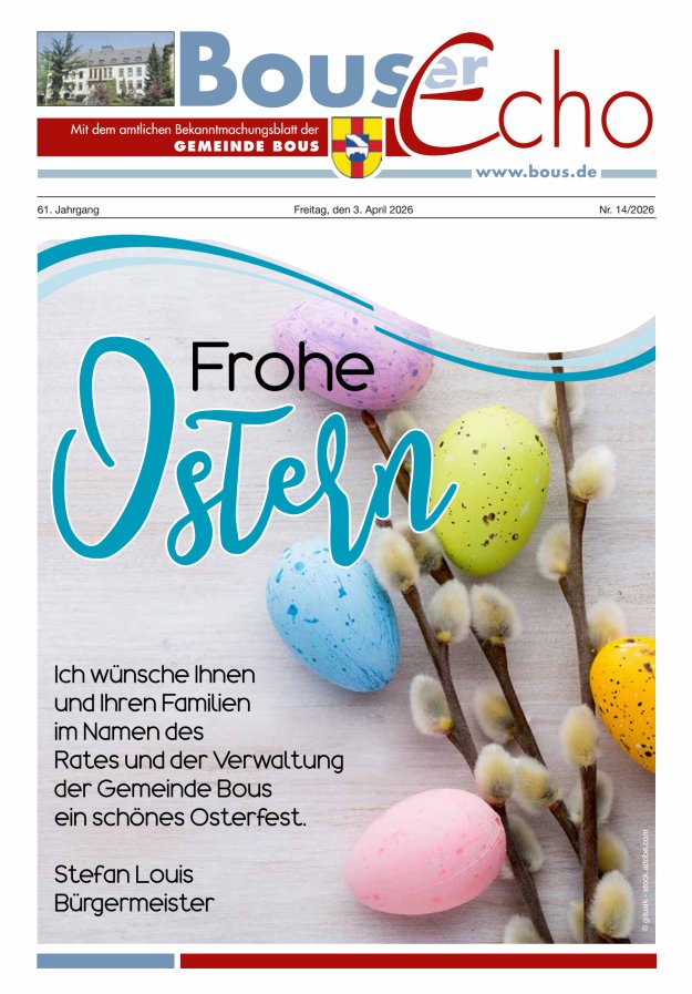 Bouser Echo Titelblatt 14/2026
