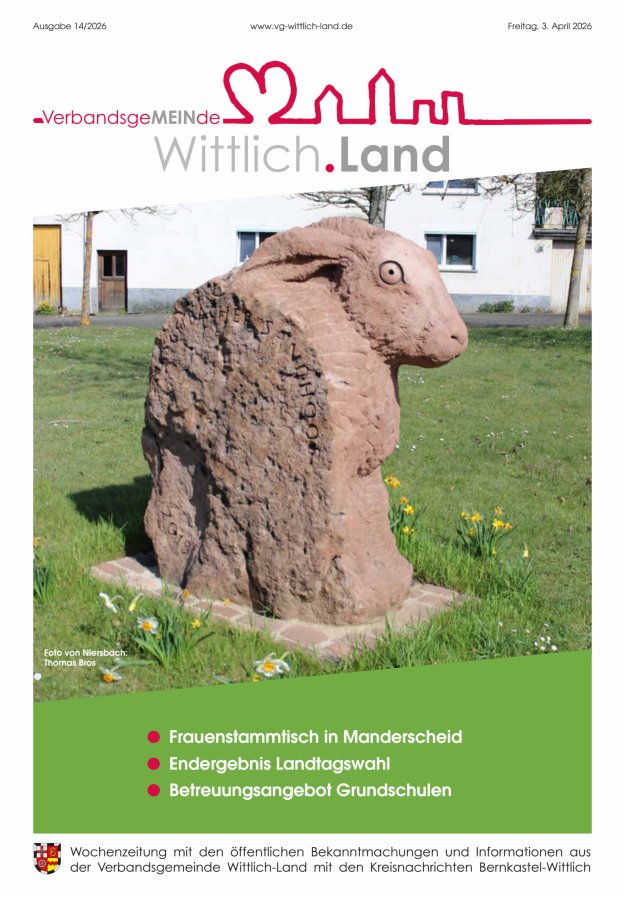 Mein Wittlich.Land Titelblatt 14/2026