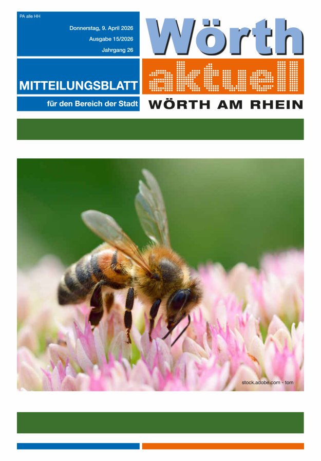 Wörth aktuell Titelblatt 15/2026