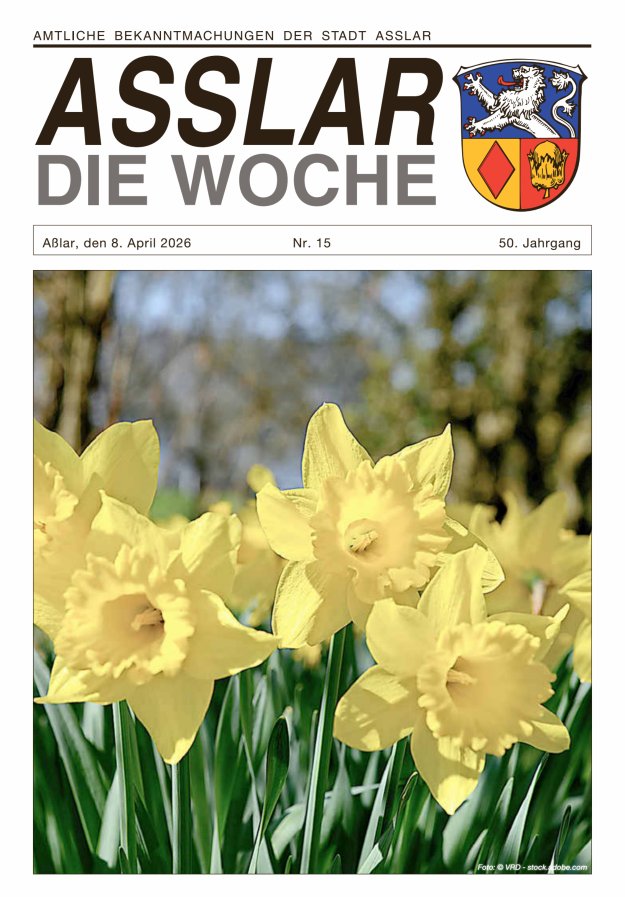 Asslar - Die Woche Titelblatt 15/2026