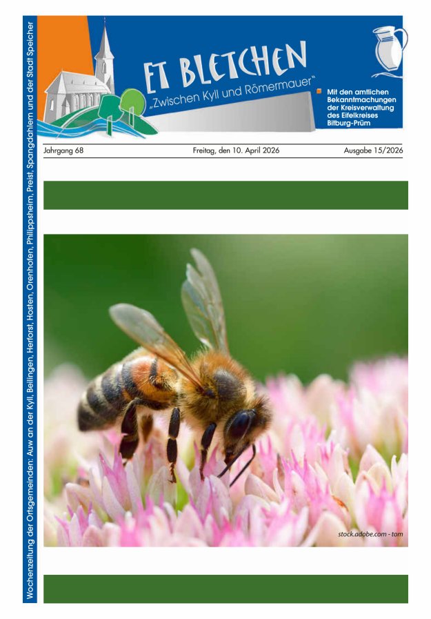 Et Bletchen VG Speicher Titelblatt 15/2026