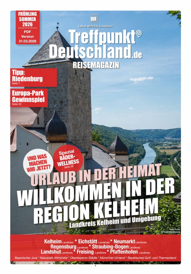 TreffpunktDeutschland Region Kelheim Reisemagazin Titelblatt 05/2026