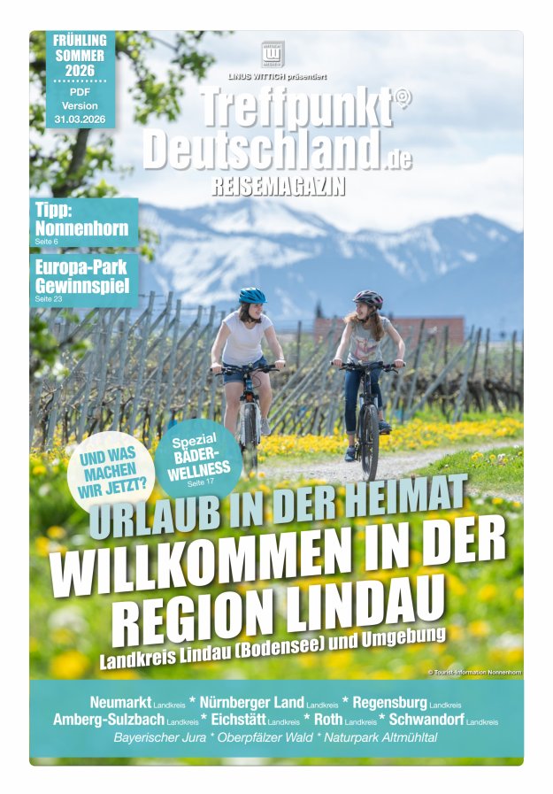 TreffpunktDeutschland Region Lindau Reisemagazin Titelblatt 05/2026