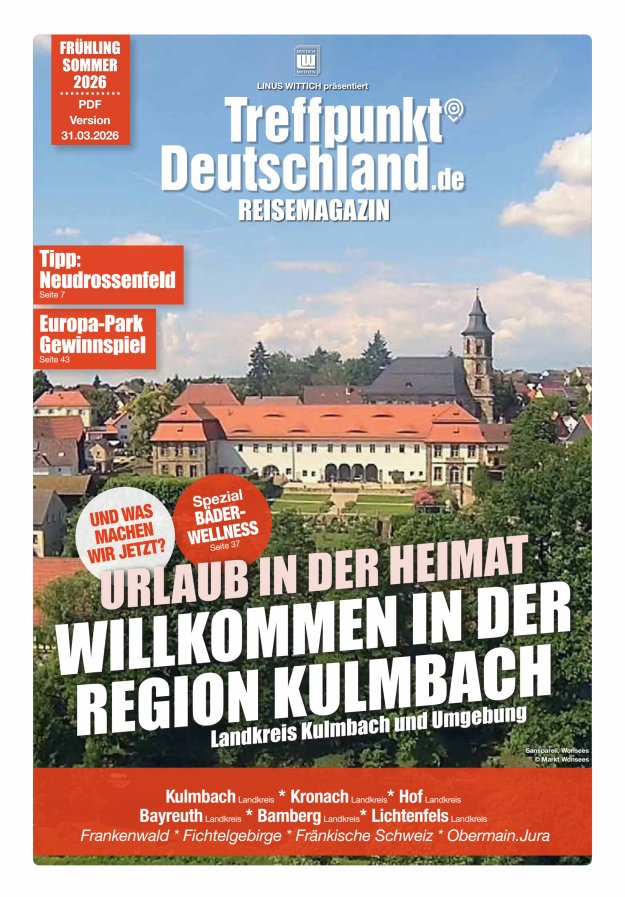 TreffpunktDeutschland Region Kulmbach Reisemagazin Titelblatt 07/2026