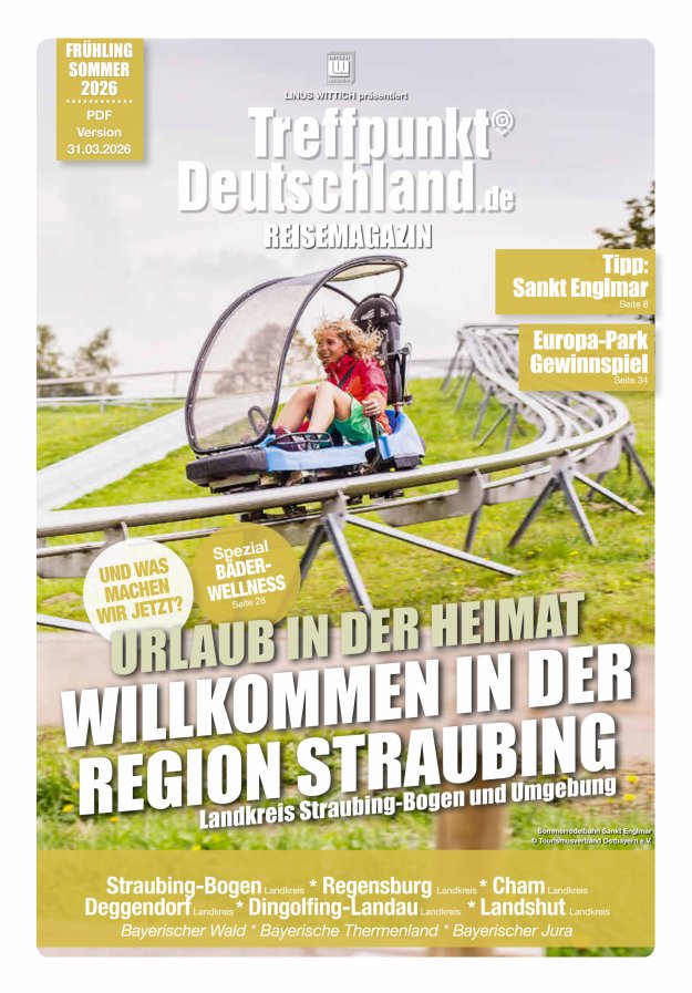 TreffpunktDeutschland Region Straubing Reisemagazin Titelblatt 05/2026