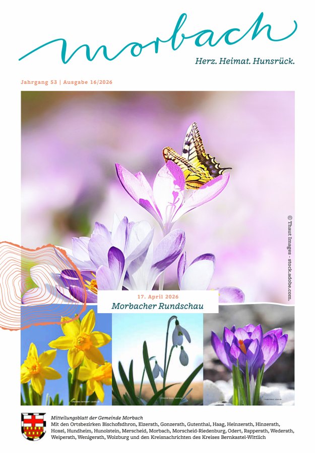 Morbacher Rundschau Titelblatt 16/2026