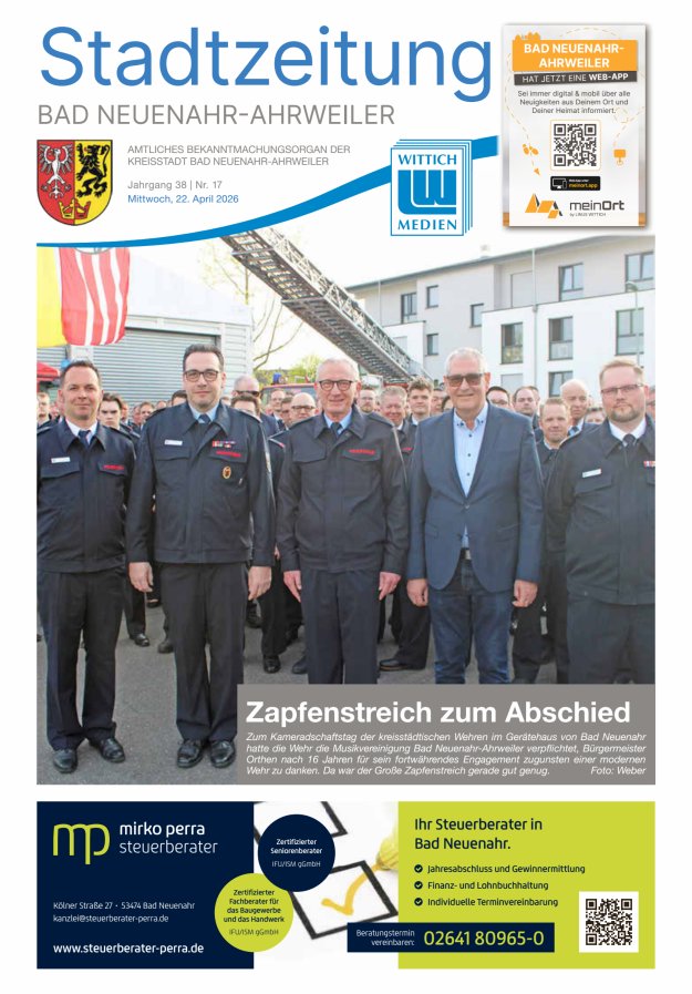 Stadtzeitung Bad Neuenahr-Ahrweiler Titelblatt 17/2026