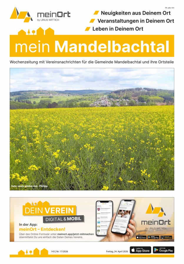 mein Mandelbachtal Titelblatt 17/2026