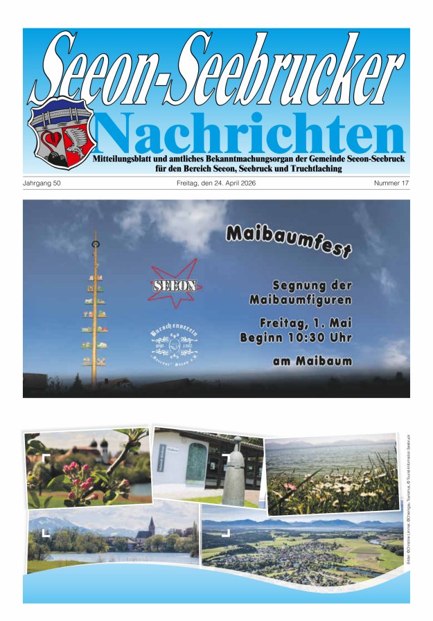 Seeon-Seebrucker Nachrichten Titelblatt 17/2026