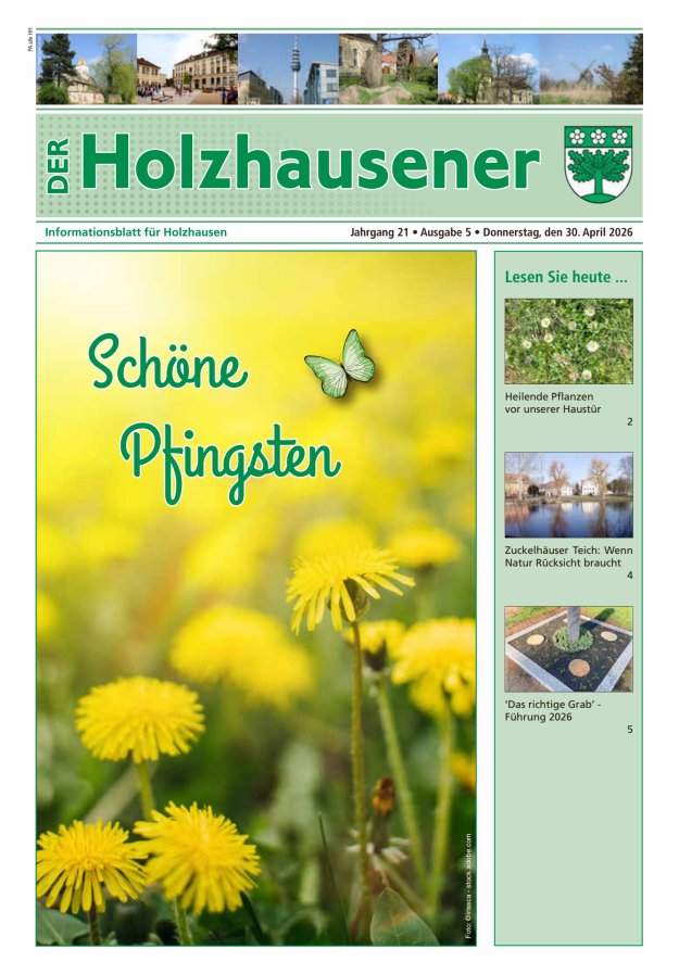 Der Holzhausener - Informationsblatt Titelblatt 05/2026