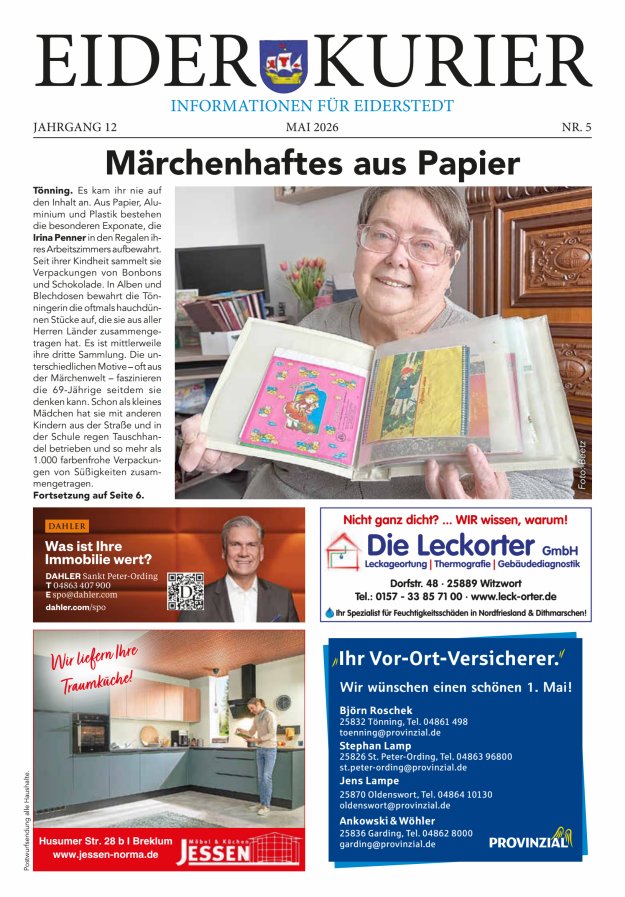 Eider-Kurier Titelblatt 05/2026