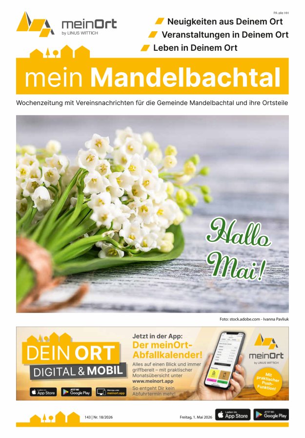 mein Mandelbachtal Titelblatt 18/2026